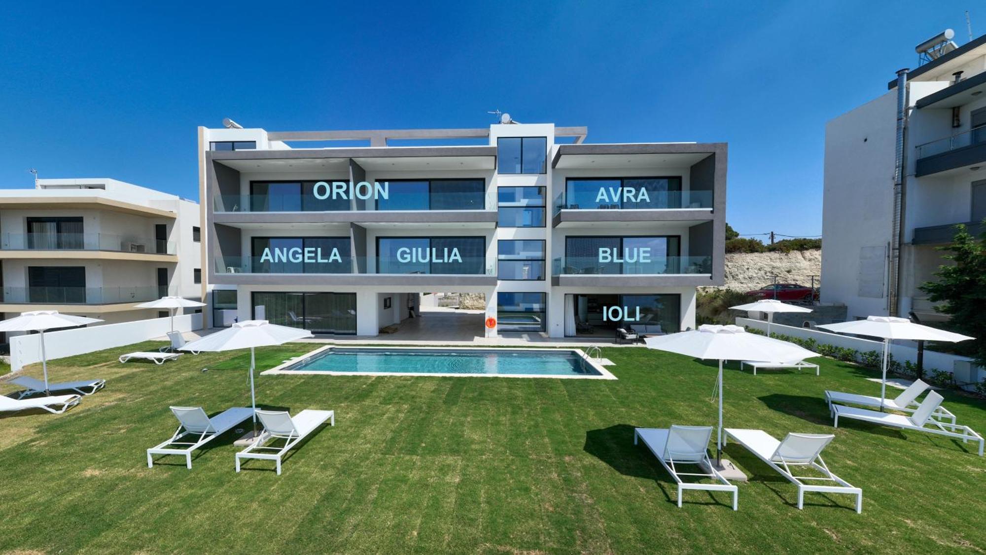 Aquarama Pool Apartments Ixia  Luaran gambar